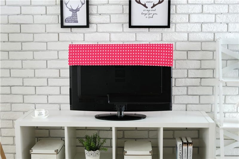 DYAGSIO Custom TV Dust Cover with Photo, Compatible with Modern 42" LCD LED, Design Your Own Personalized with Picture Logo Text TV Dust Cover Cloth Decoration Living Room, 1PC,Old World Map - Image 5